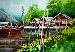 渔村美景 Fishing Viiage